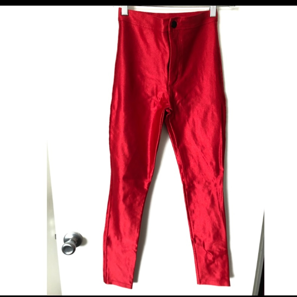 Red Disco Pants